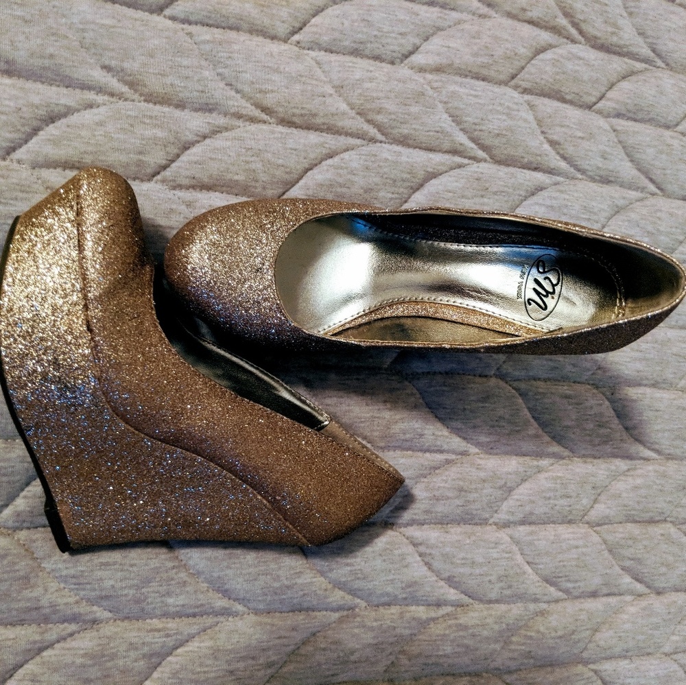 Glitter Wedges